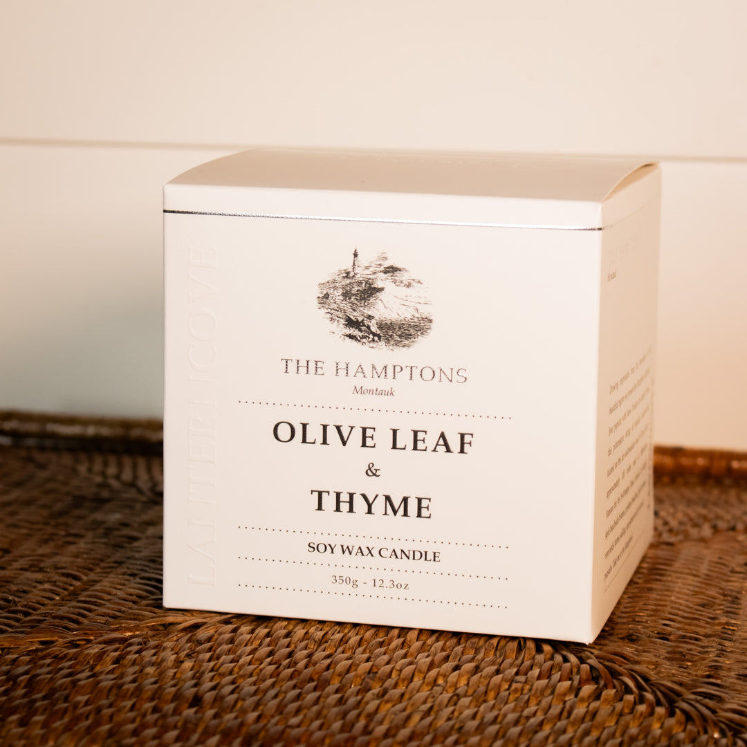 Lanterncove Hamptons Candle - Olive & Thyme