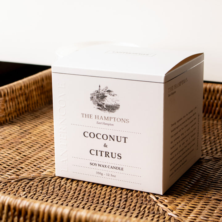 Lanterncove Hamptons Candle - Coconut Citrus
