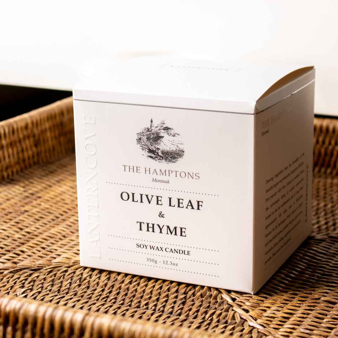 Lanterncove Hamptons Candle - Olive & Thyme