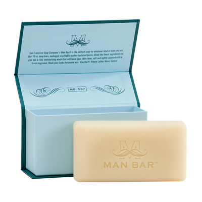 Man Bar Clean Comfort Soap 10 oz - Coastal Driftwood