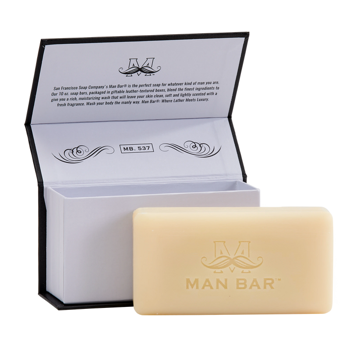 Man Bar Deep Moisturising Soap 283g / 10oz - Midnight Amber