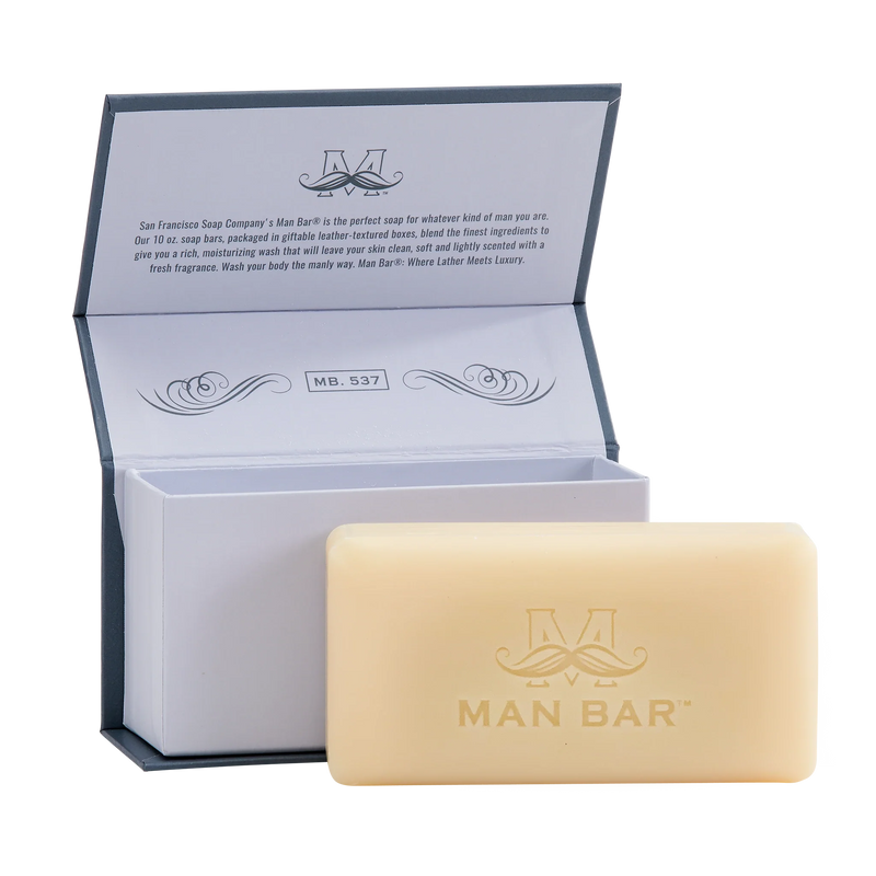 Man Bar Refreshing Soap 10 oz - Peppered Patchouli