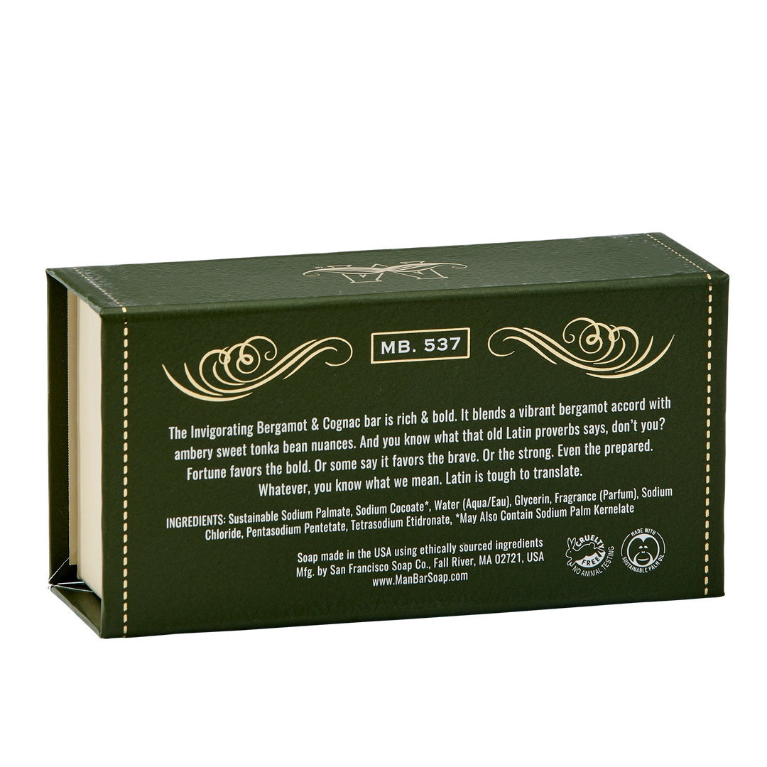 Man Bar Invigorating Soap 283g / 10oz - Bergamot Cognac