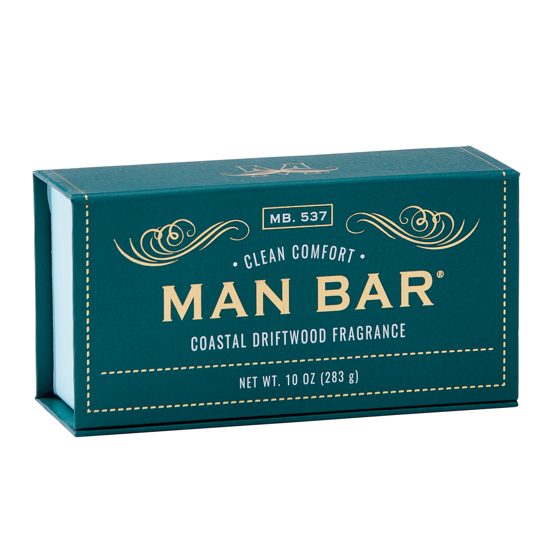 Man Bar Clean Comfort Soap 283g / 10oz - Coastal Driftwood