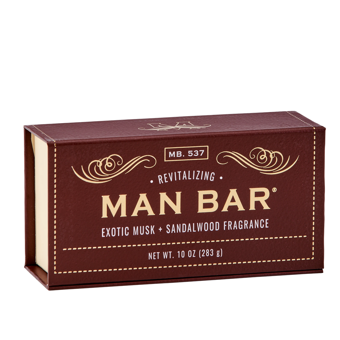 Man Bar Revitalising Soap 283g / 10oz - Exotic Musk & Sandalwood