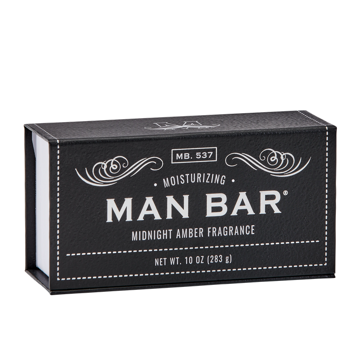 Man Bar Deep Moisturising Soap 283g / 10oz - Midnight Amber