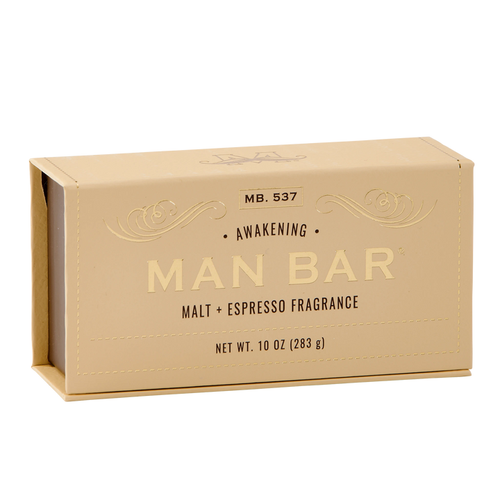 Man Bar Awakening Soap 283g / 10oz - Malt & Espresso