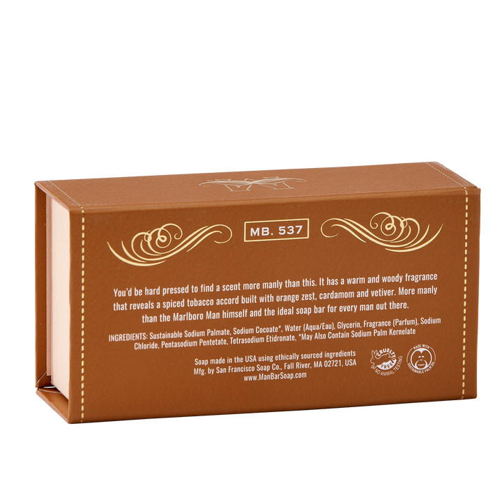 Man Bar Moisture Rich Soap 283g / 10oz - Spiced Tobacco