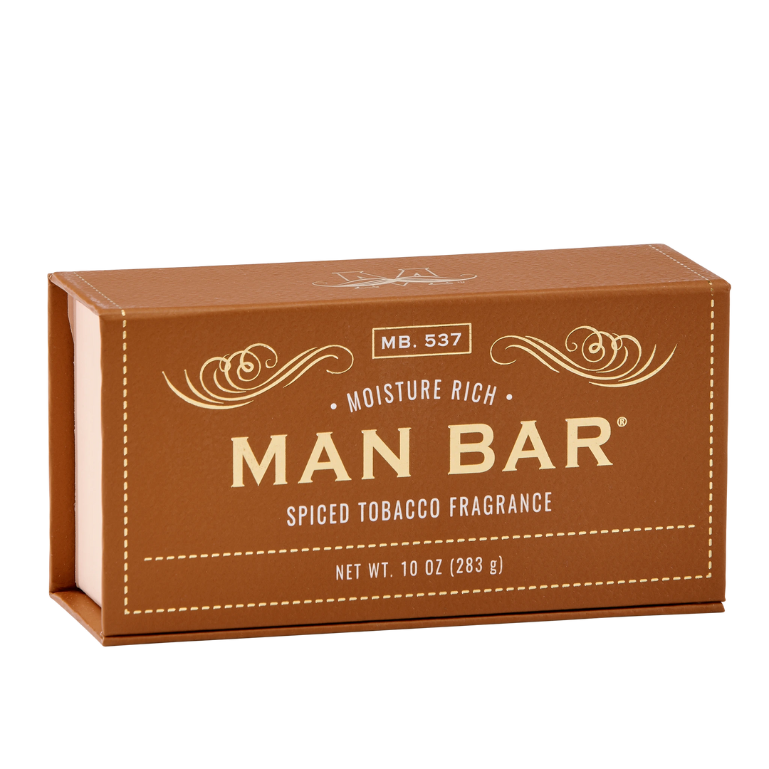 Man Bar Moisture Rich Soap 283g / 10oz - Spiced Tobacco