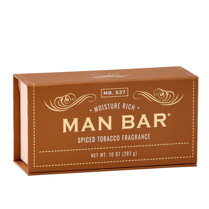 Man Bar Moisture Rich Soap 283g / 10oz - Spiced Tobacco