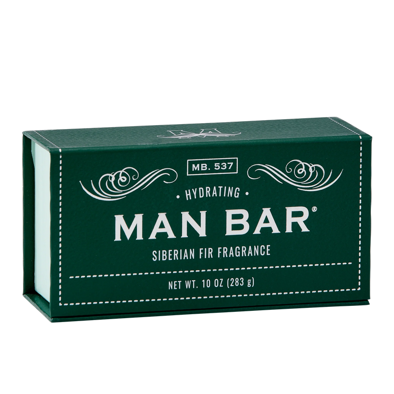 Man Bar Hydrating Soap 10 oz - Siberian Fir