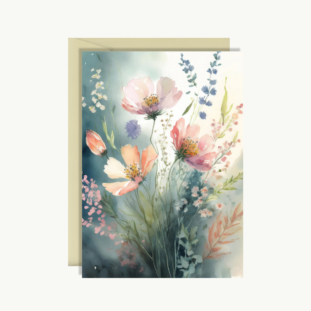 Greeting Card - Wild flowers