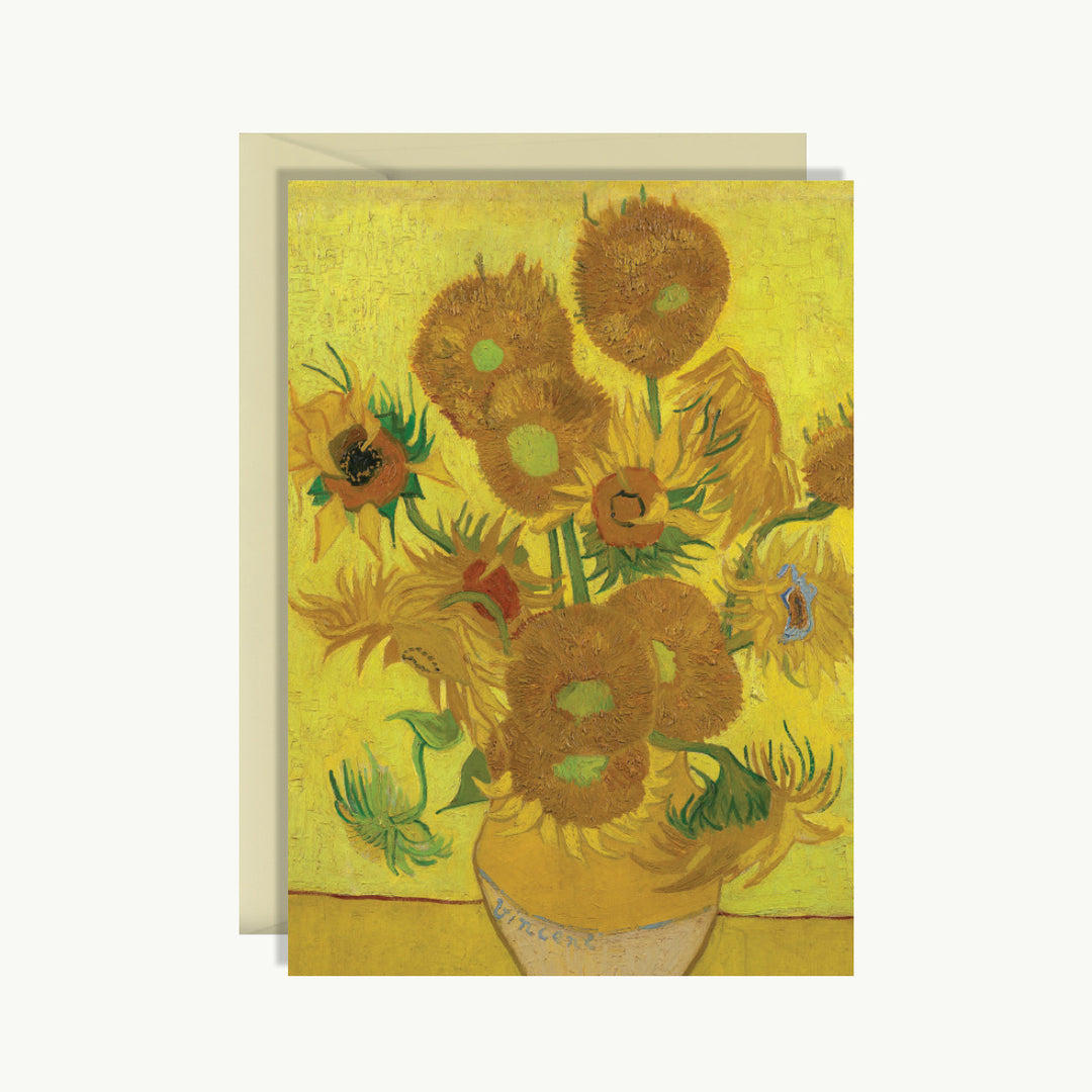 Greeting Card - Yellow flowers