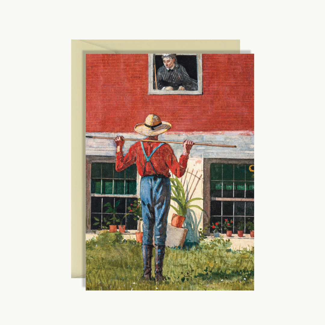 Greeting Card - Masterpiece gardener 1