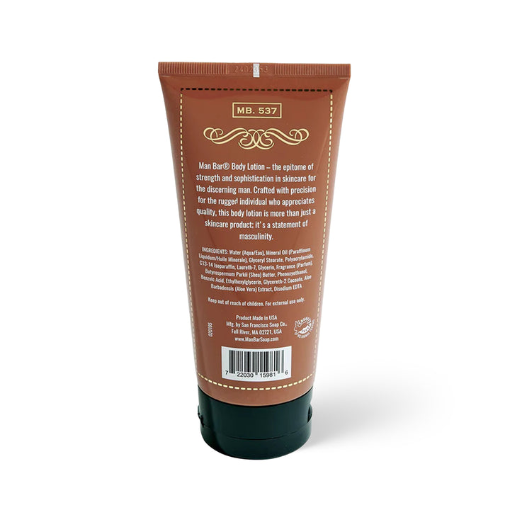 Man Bar Body Lotion 177ml / 6oz - Spiced Tobacco