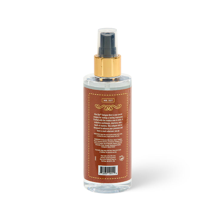 Man Bar Cologne Mist 177ml / 6oz - Spiced Tobacco