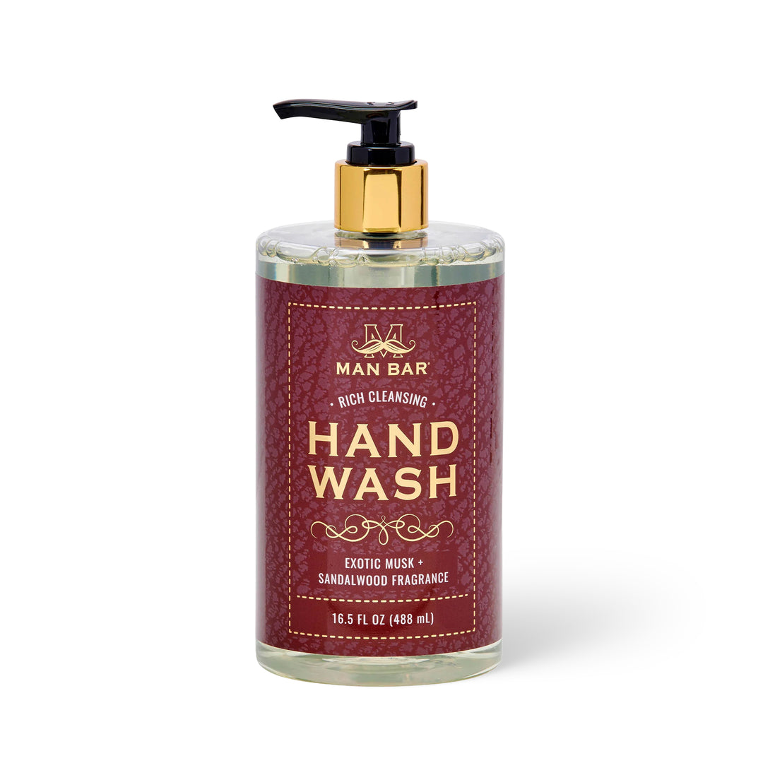 Man Bar Hand Wash 488ml / 16.5oz - Exotic Musk & Sandalwood