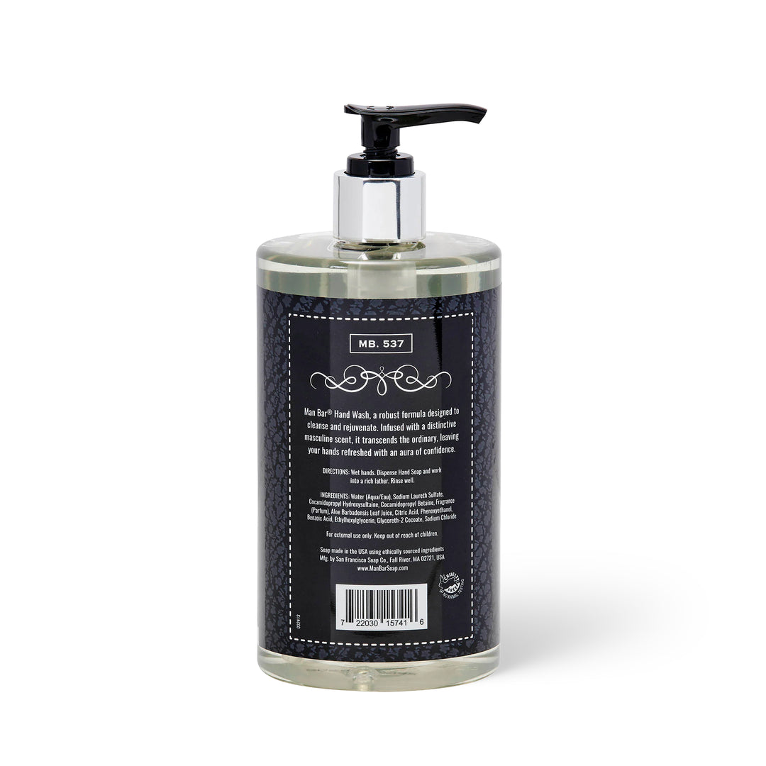 Man Bar Hand Wash 488ml / 16.5oz - Midnight Amber