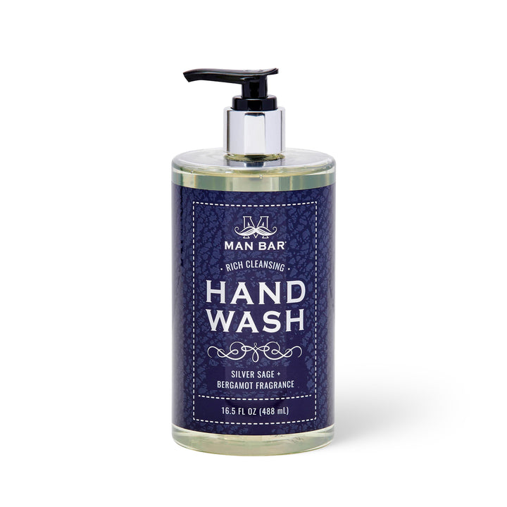 Man Bar Hand Wash 488ml / 16.5oz - Silver Sage & Bergamot