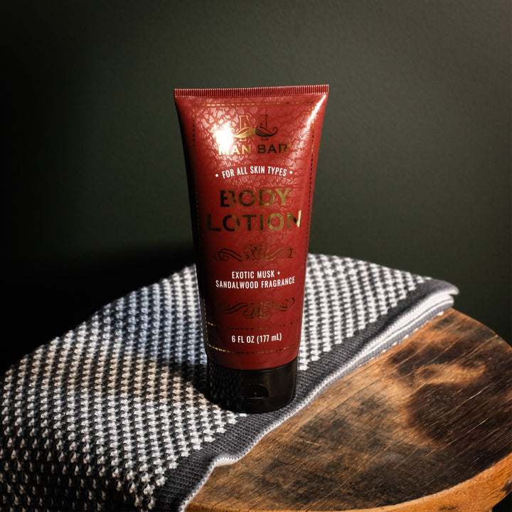 Man Bar Body Lotion 177ml / 6oz - Exotic Musk & Sandalwood