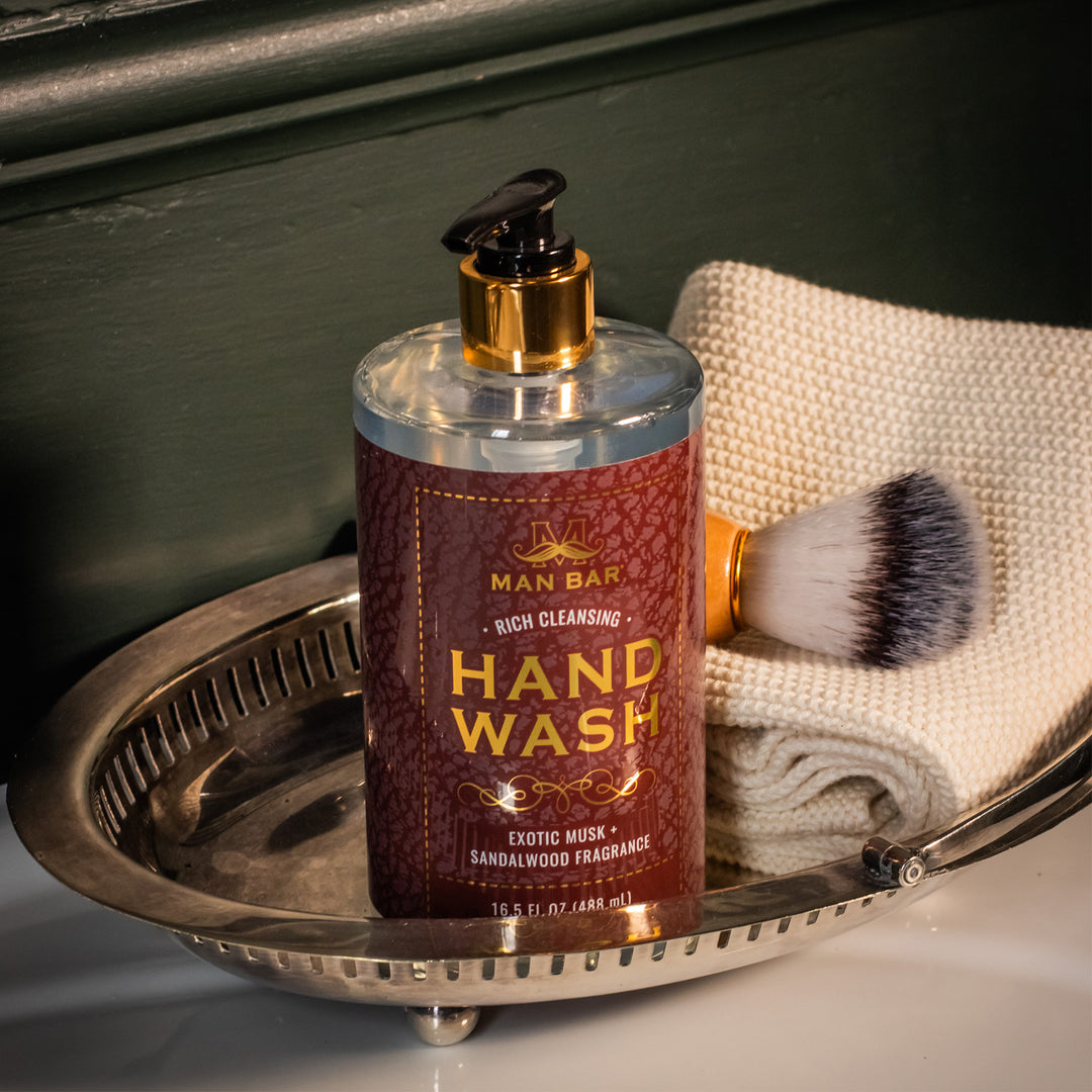 Man Bar Hand Wash 488ml / 16.5oz - Exotic Musk & Sandalwood