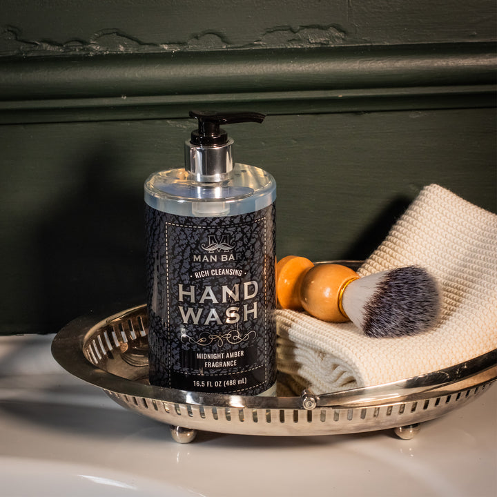 Man Bar Hand Wash 488ml / 16.5oz - Midnight Amber
