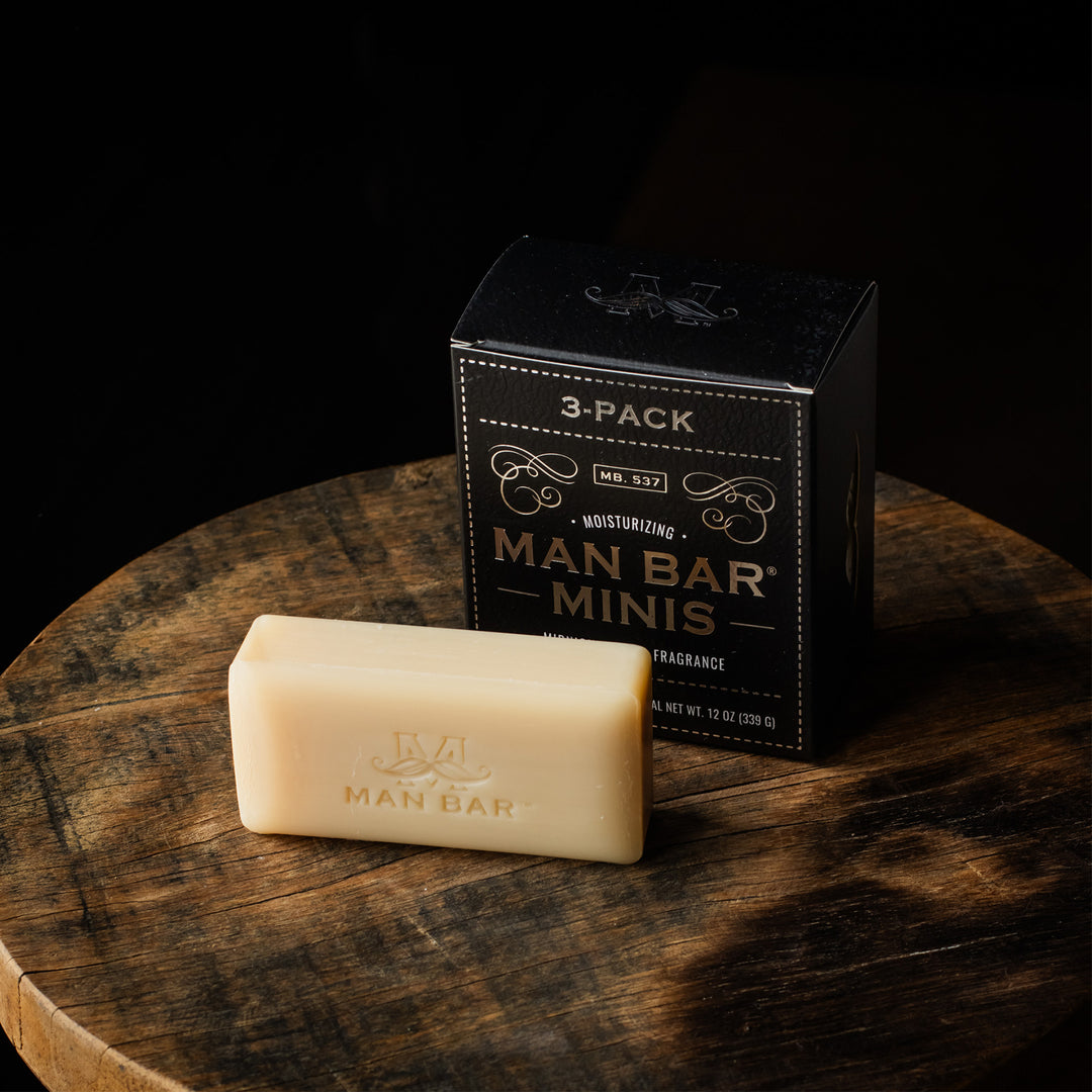 Man Bar Mini 3-Pack 113g / 4oz - Midnight Amber