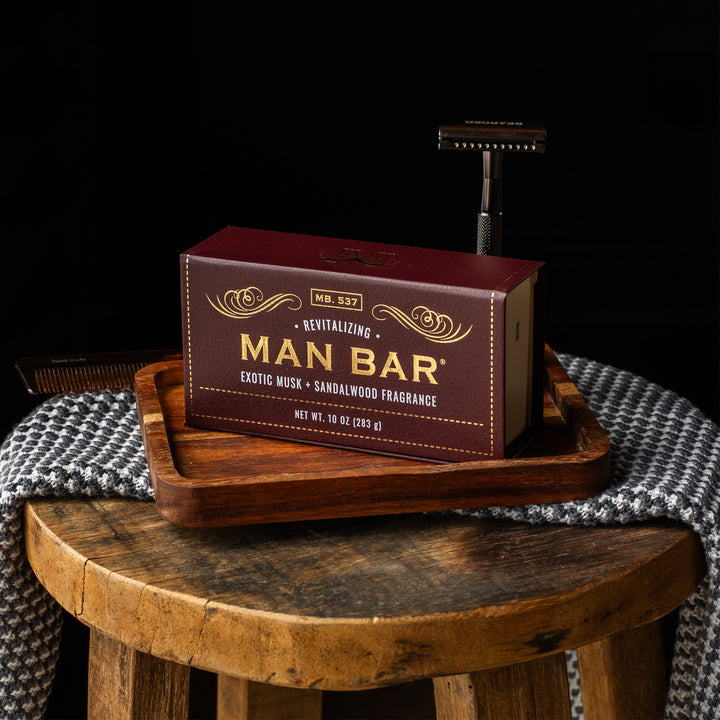 Man Bar Revitalising Soap 283g / 10oz - Exotic Musk & Sandalwood