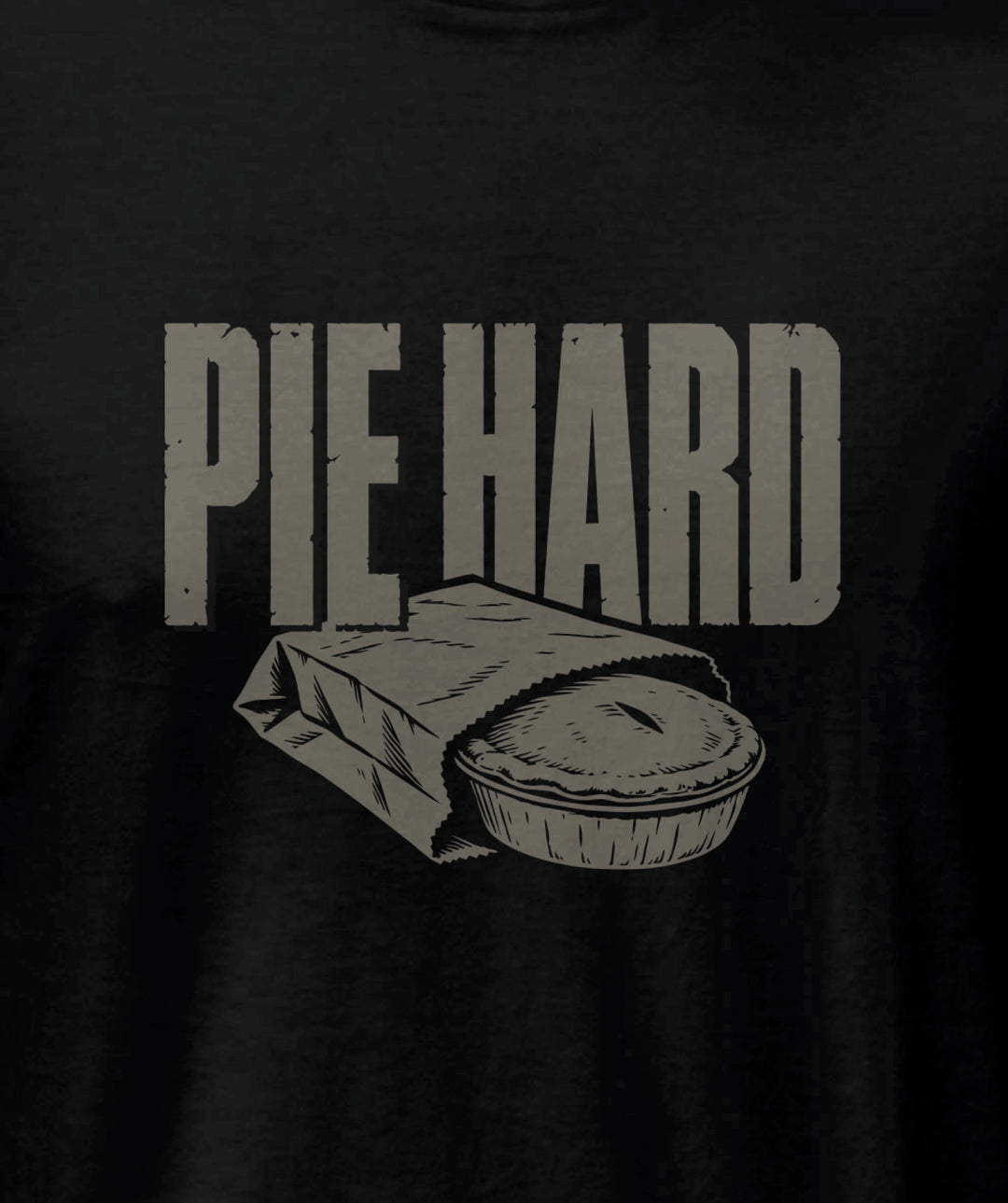 Pie Hard Tee Shirt - Black