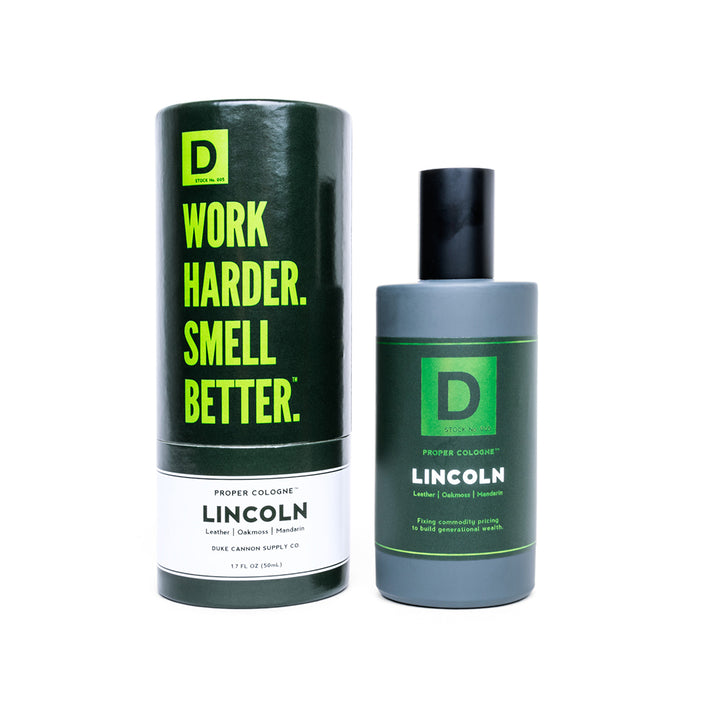 Duke Cannon Proper Cologne - Lincoln