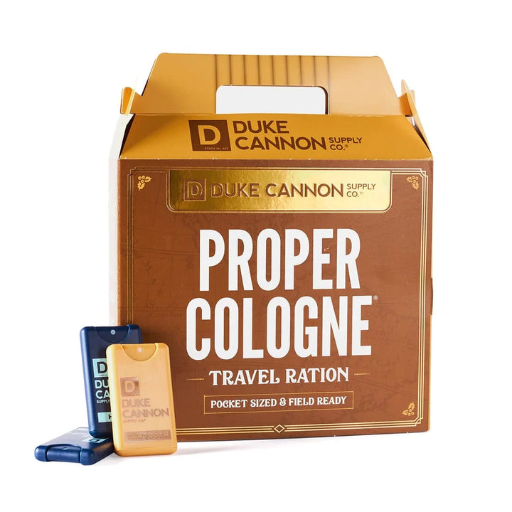 Duke Cannon Travel Ration Proper Cologne Three Pack