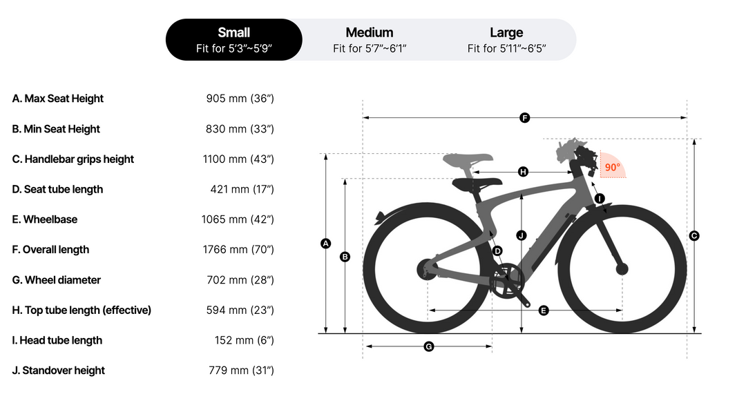 Urtopia Carbon Classic  - Matt Black - M