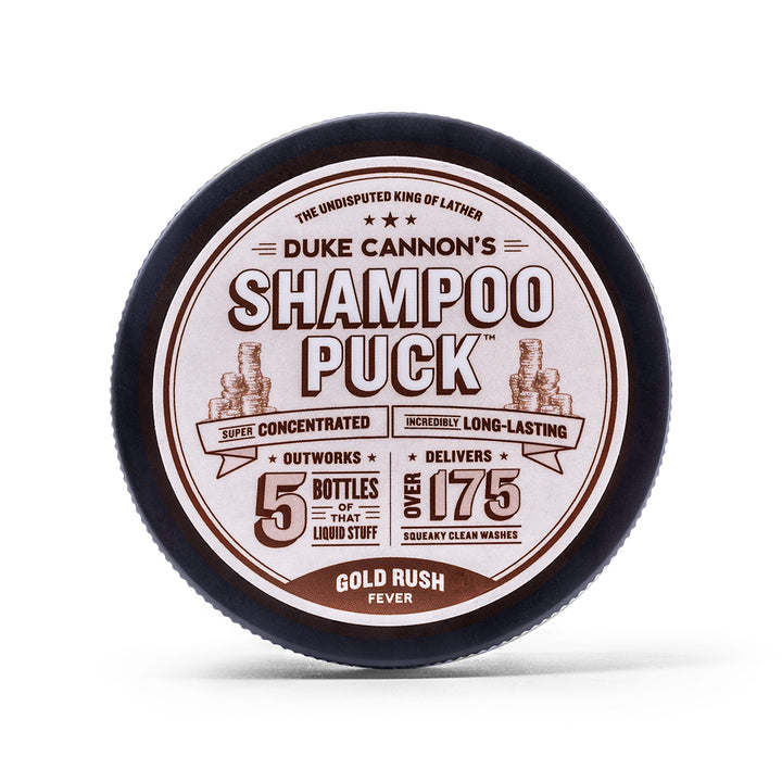 Duke Cannon Shampoo Puck - Gold Rush Fever