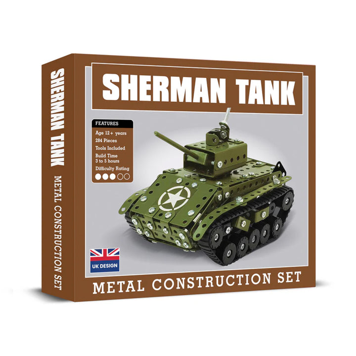 Sherman Tank Metal Construction Set
