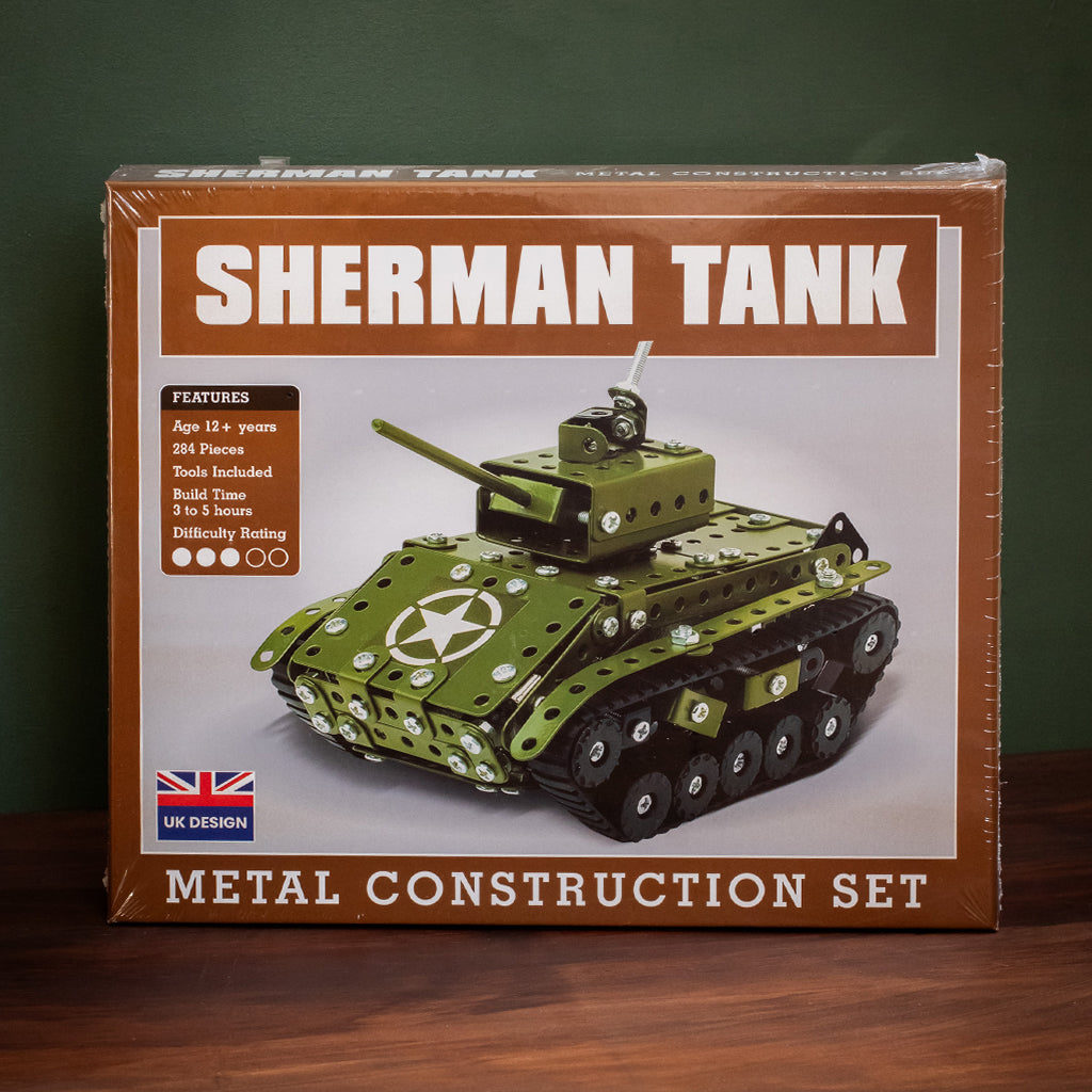 Sherman Tank Metal Construction Set