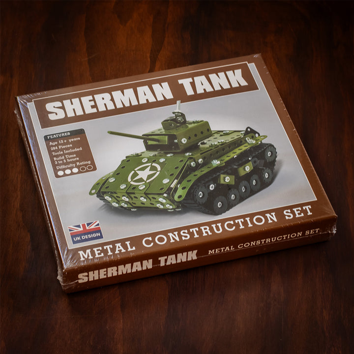 Sherman Tank Metal Construction Set
