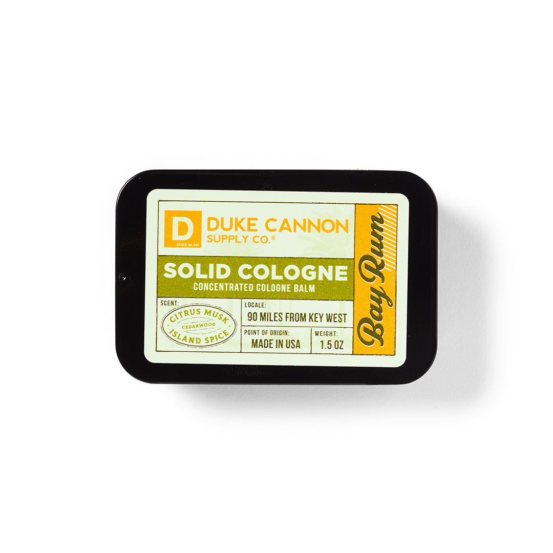 Duke Cannon Solid Cologne - Bay Rum