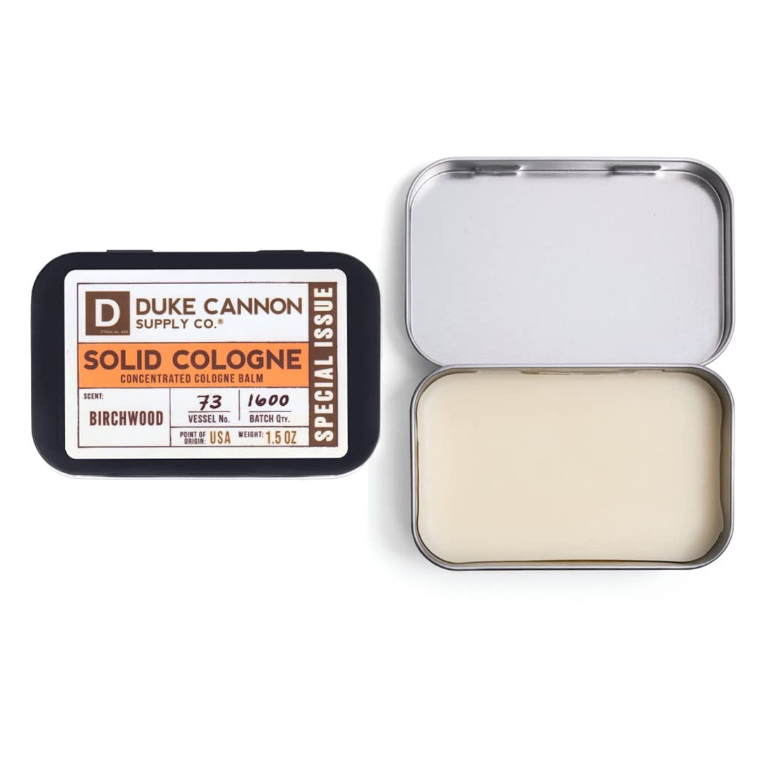 Duke Cannon Solid Cologne - Birchwood