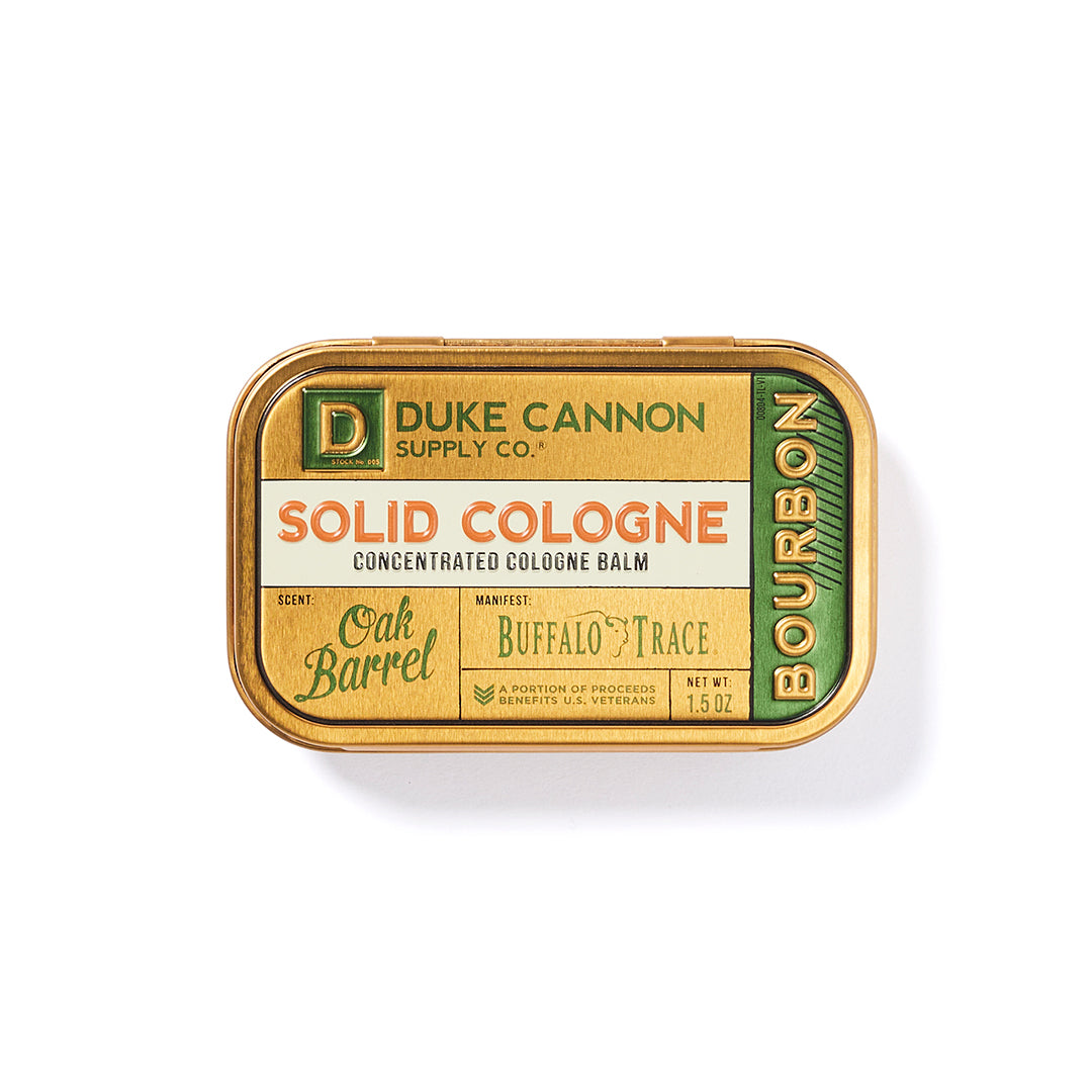 Duke Cannon Solid Cologne - Bourbon