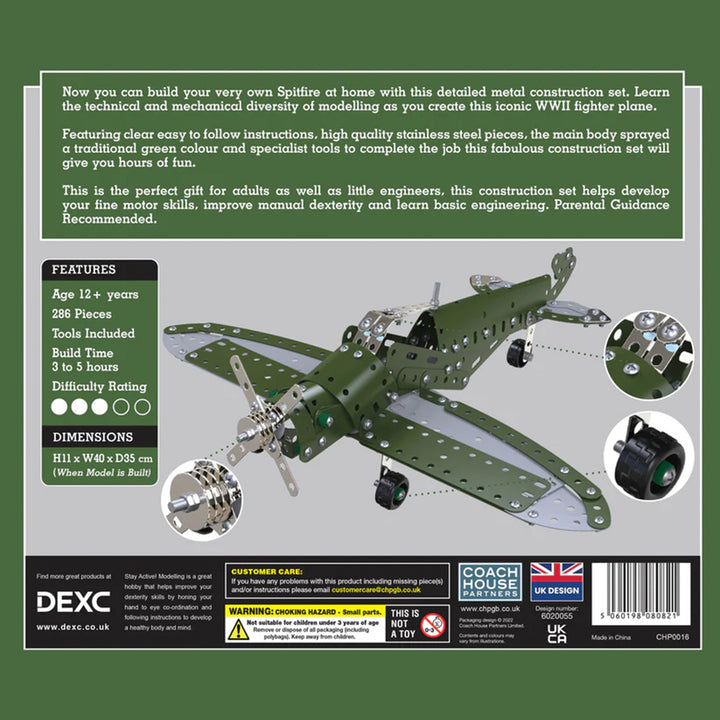 Spitfire Metal Construction Set
