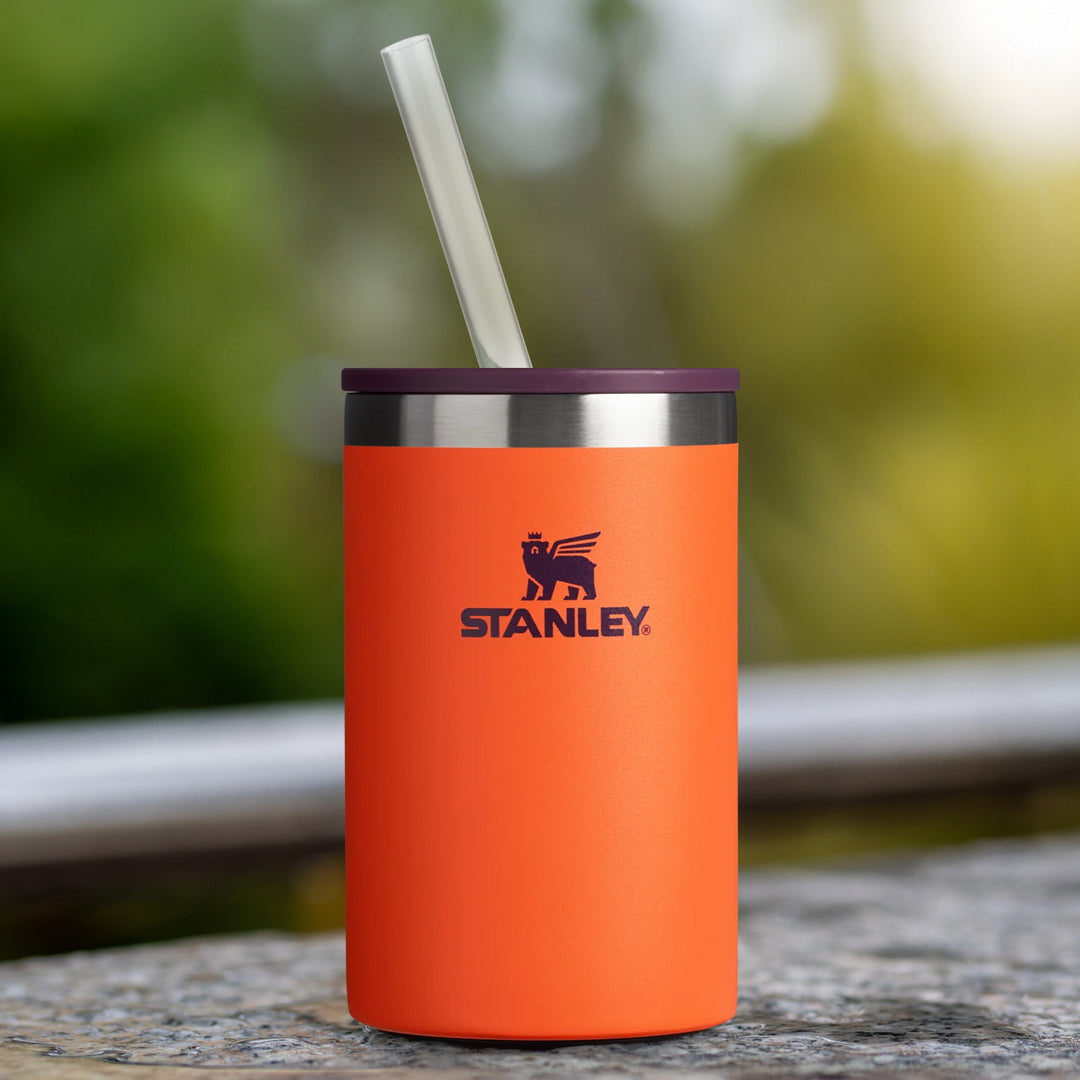 stanley tumbler tiger lily Stanley Everyday Can Cooler Cup