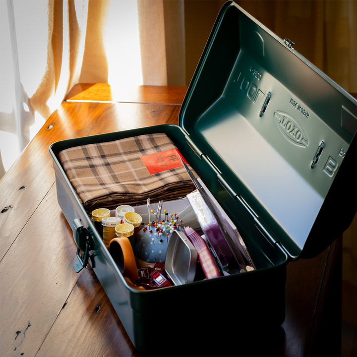 TOYO Camber Top Toolbox - Antique Green