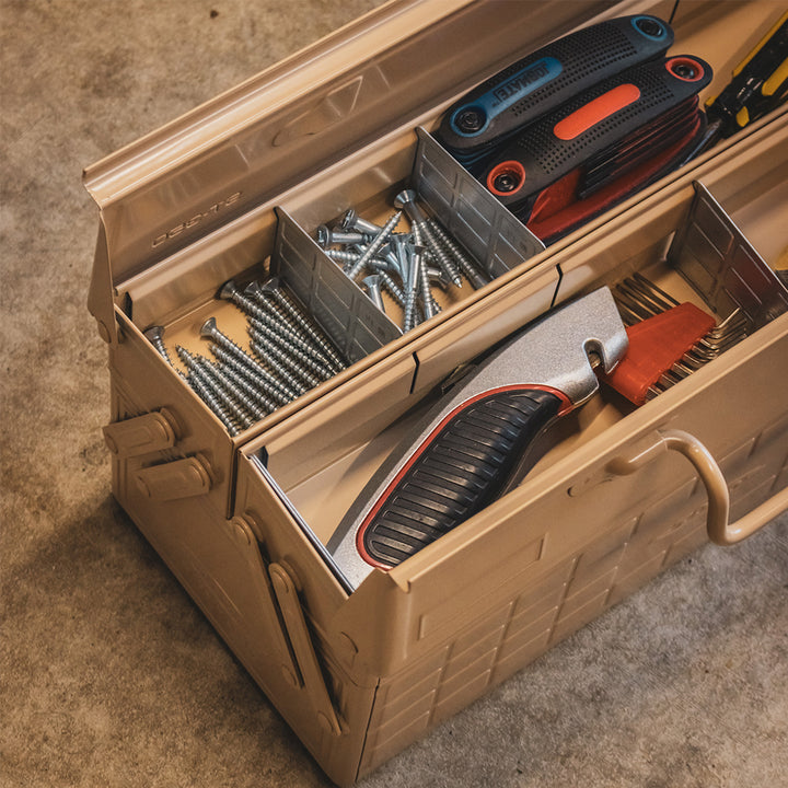TOYO Cantilever Toolbox - Beige