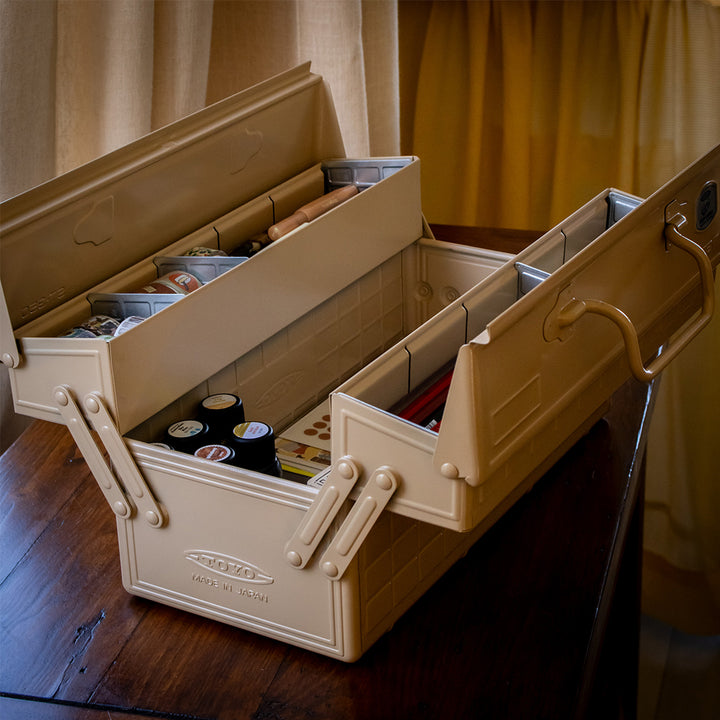 TOYO Cantilever Toolbox - Beige