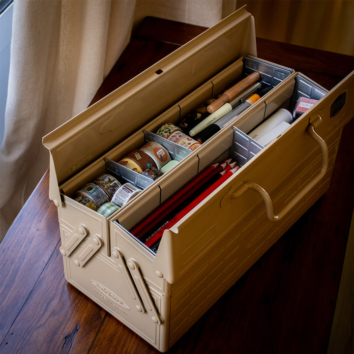 TOYO Cantilever Toolbox - Beige