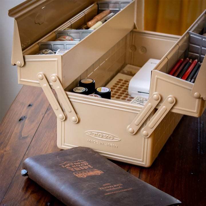 TOYO Cantilever Toolbox - Beige
