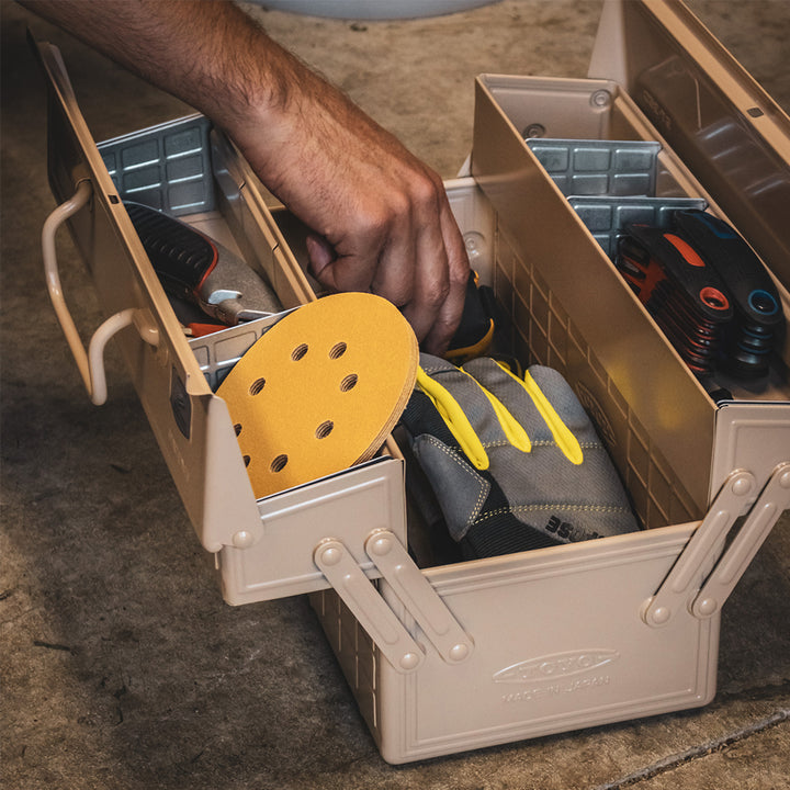 TOYO Cantilever Toolbox - Beige