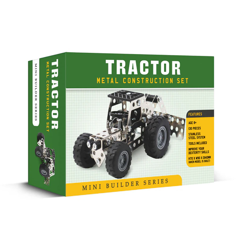 Tractor Mini Builder Metal Construction Set