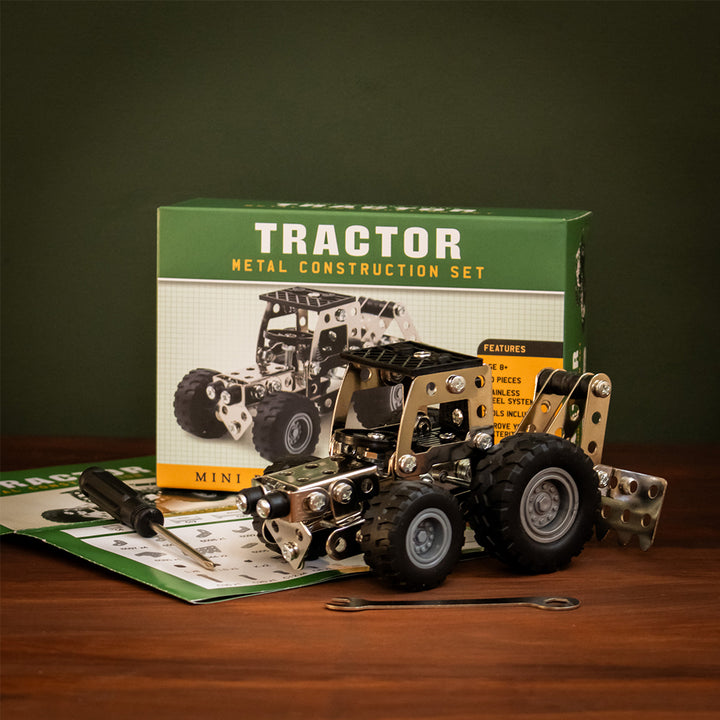 Tractor Mini Builder Metal Construction Set