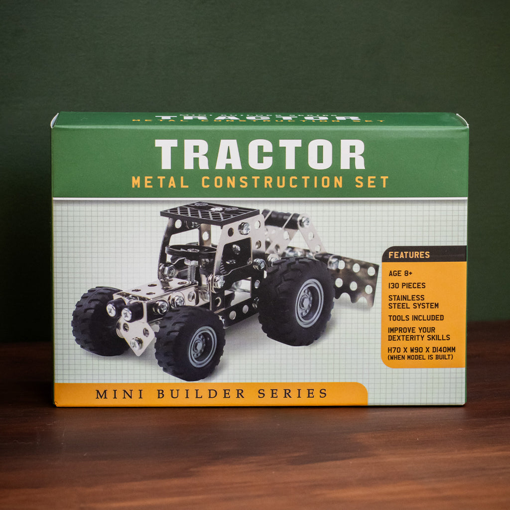 Tractor Mini Builder Metal Construction Set